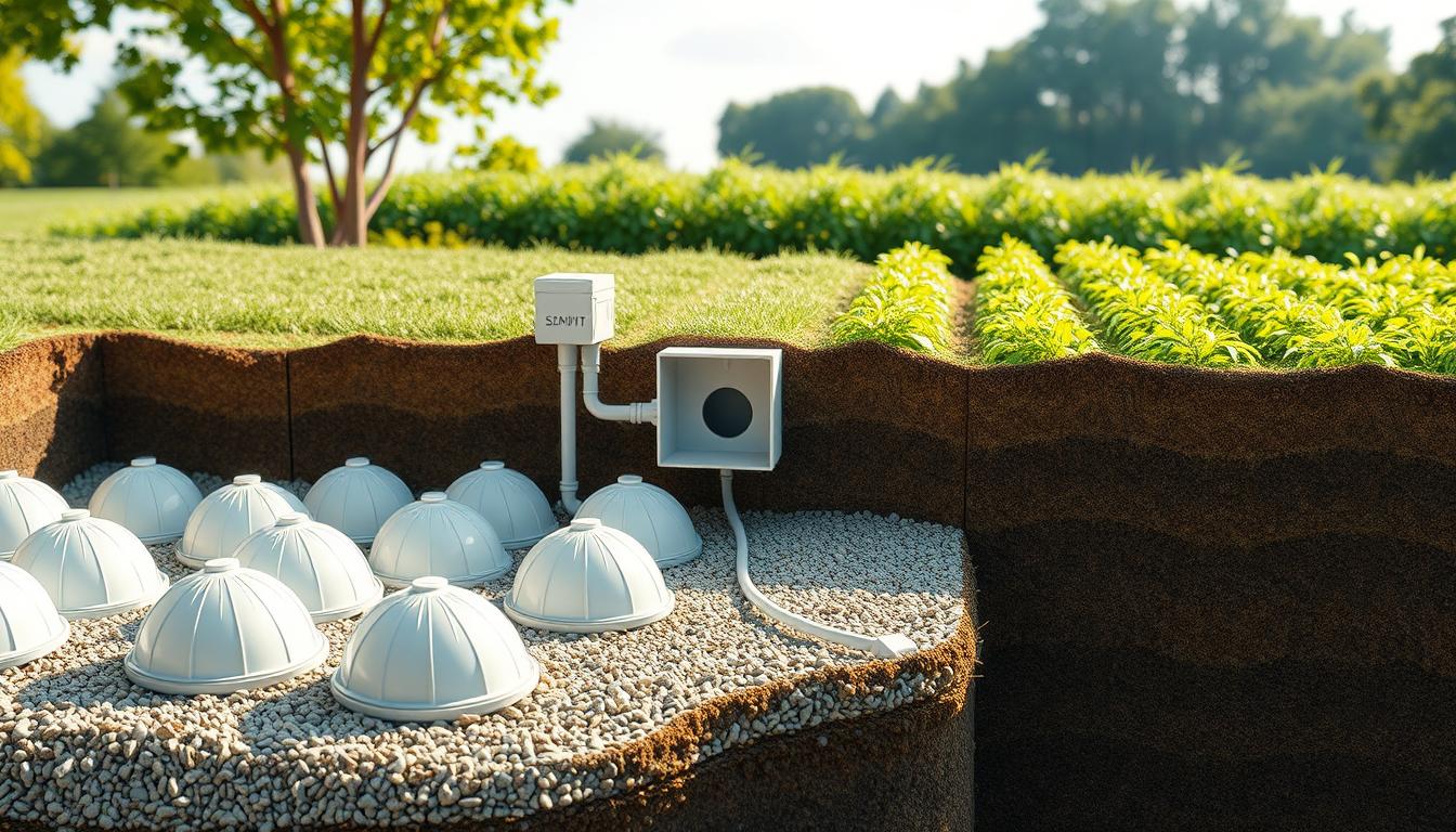 how does a chamber septic system work