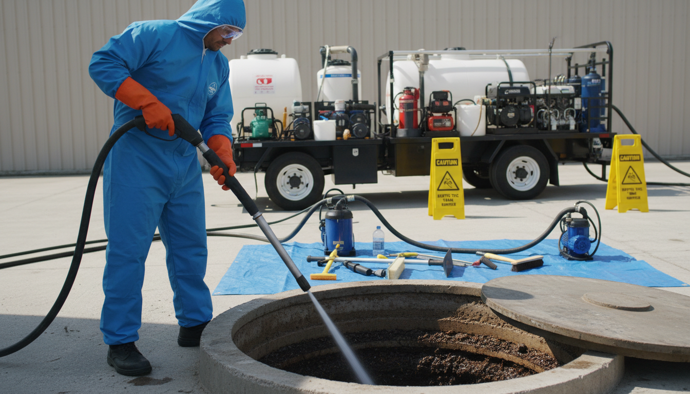 Septic Tank Deep Clean